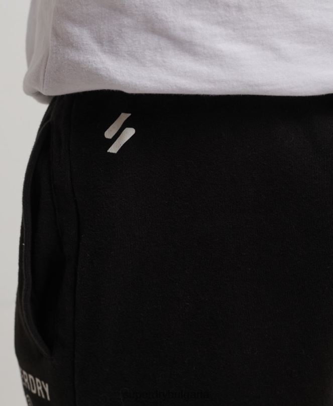 Superdry облекло N00H6377 черен мъже код основни спортни джогинг