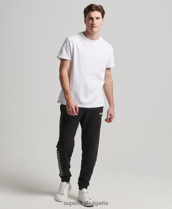 Superdry облекло N00H6377 черен мъже код основни спортни джогинг