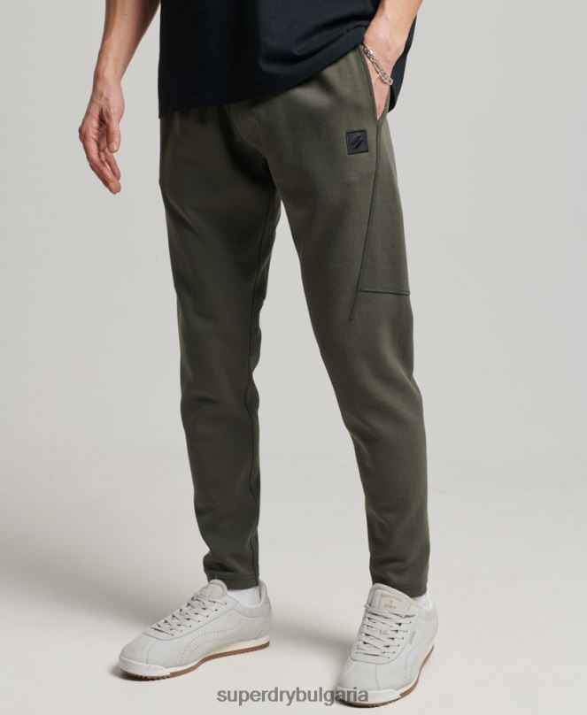 Superdry облекло N00H6389 каки мъже технически заострени маратонки за джогинг