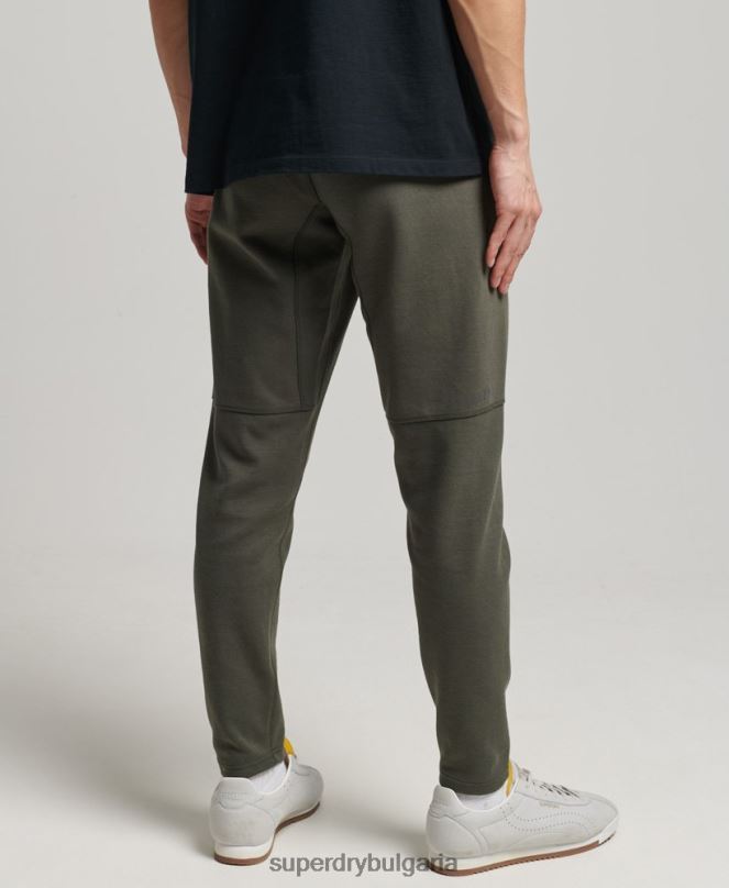 Superdry облекло N00H6389 каки мъже технически заострени маратонки за джогинг