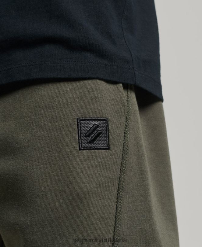 Superdry облекло N00H6389 каки мъже технически заострени маратонки за джогинг