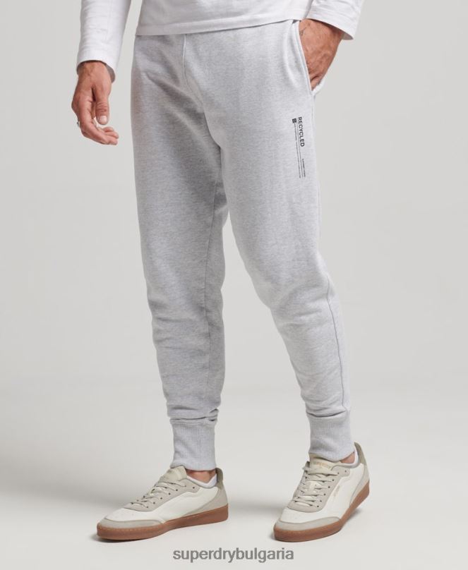 Superdry облекло N00H6397 светло сив мъже рециклирани микро странични маратонки