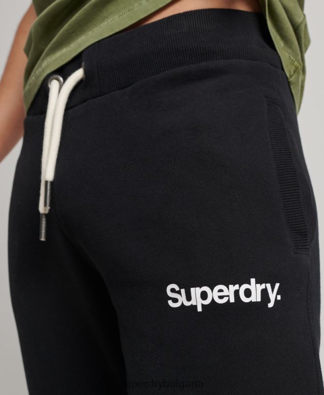 Superdry облекло N00H6441 черен мъже core лого класически джогинг
