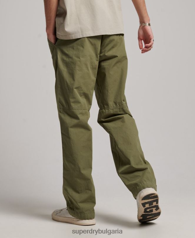 Superdry облекло N00H8 каки мъже тъкани джогинг