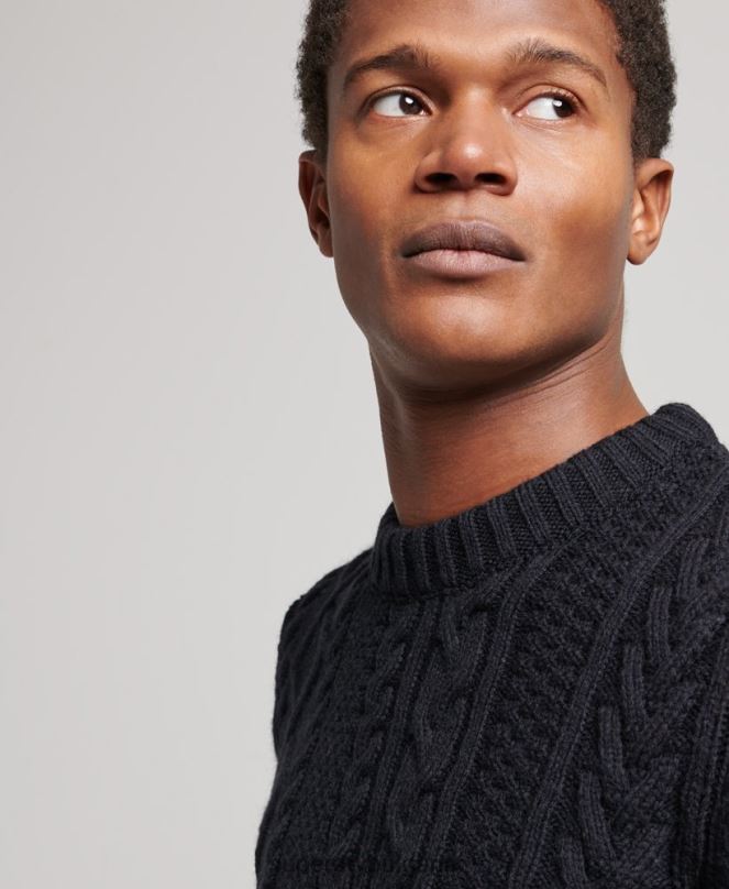 Superdry облекло N00H1272 военноморски флот мъже jacob crew jumper