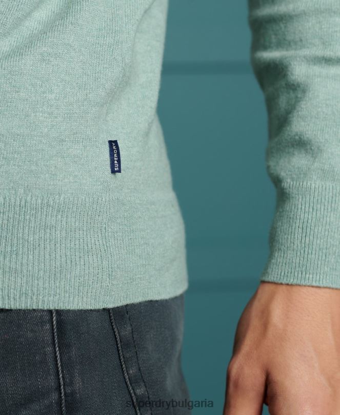 Superdry облекло N00H1357 син мъже оранжев джоб с етикет
