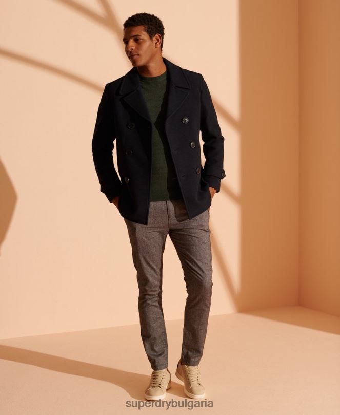 Superdry облекло N00H5340 зелено мъже оранжев джоб с етикет