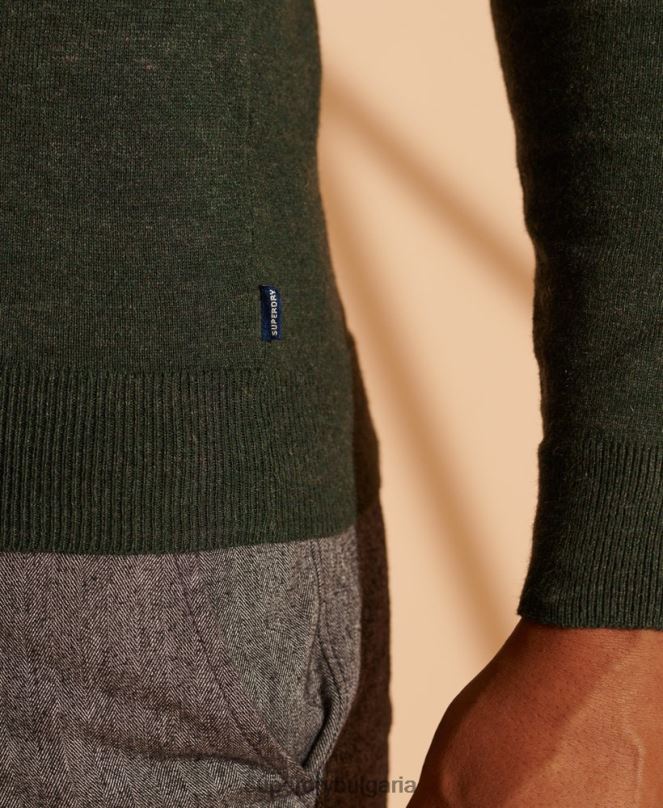 Superdry облекло N00H5340 зелено мъже оранжев джоб с етикет