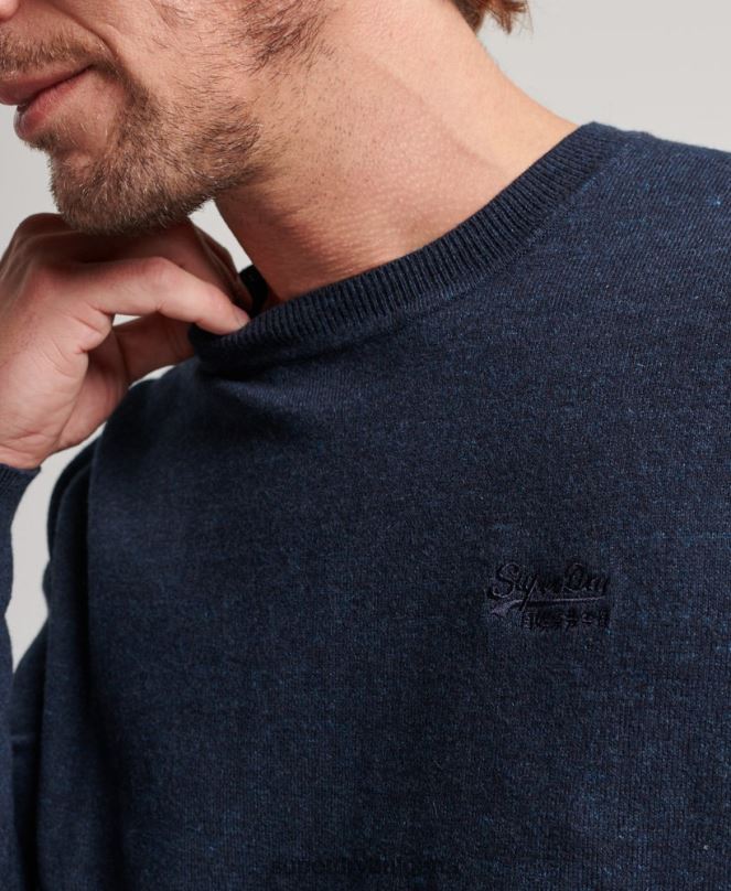 Superdry облекло N00H5341 военноморски флот мъже оранжев джоб с етикет
