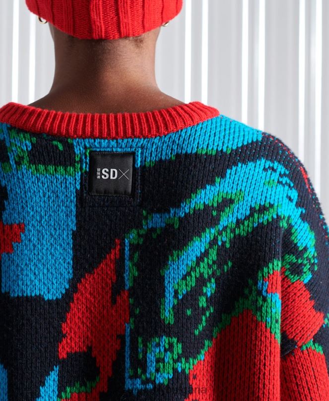 Superdry облекло N00H5350 мулти мъже ограничено издание sdx футболен камуфлажен джъмпер