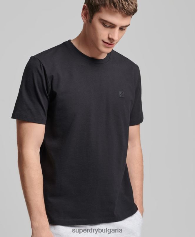 Superdry облекло N00H4832 черен мъже технологична широка тениска
