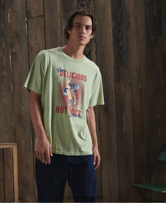 Superdry облекло N00H4980 бяло мъже лимитирана тениска със суха остроумие