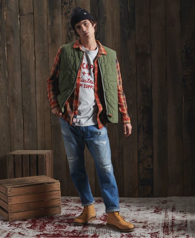 Superdry облекло N00H4984 розово мъже лимитирана тениска със суха графика
