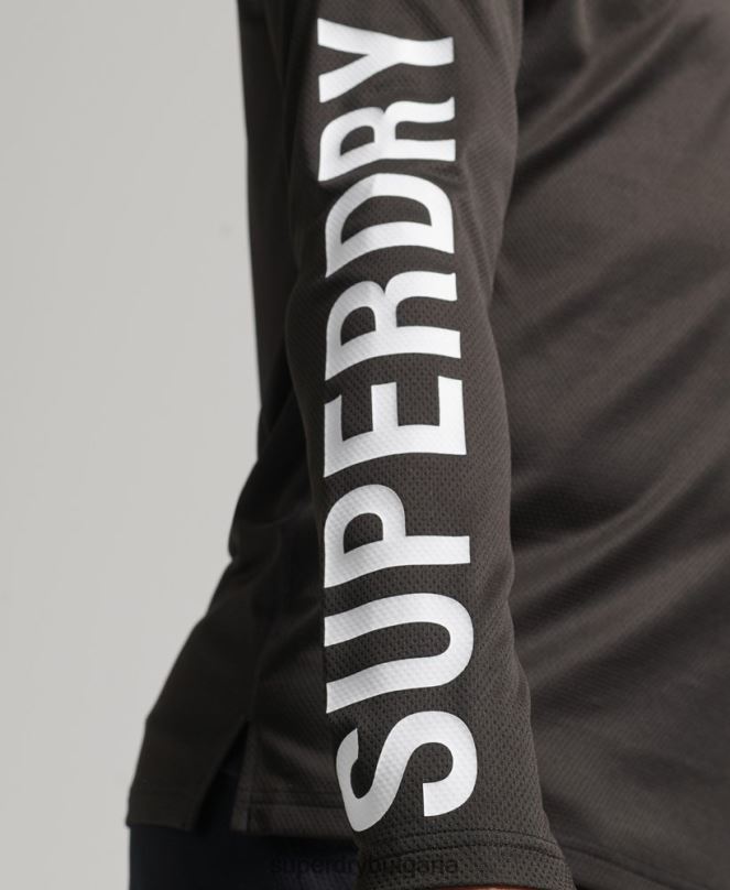 Superdry облекло N00H5378 черен мъже влак макет деколте лого горнище