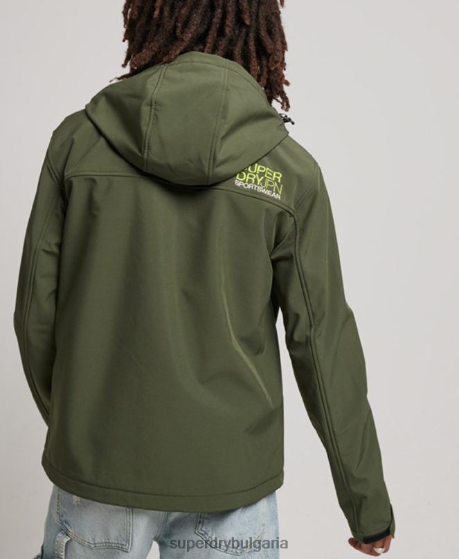 Superdry облекло N00H1063 каки мъже трекер яке