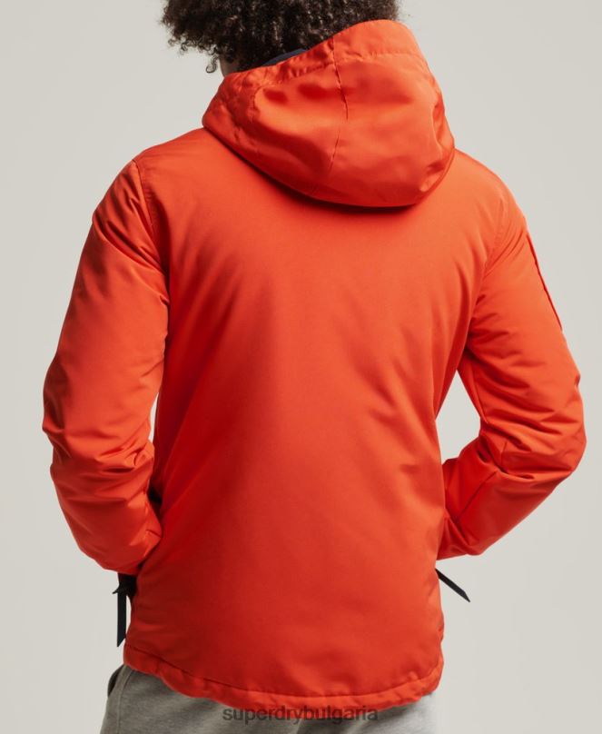 Superdry облекло N00H1091 оранжево мъже ultimate sd яке с ветровка
