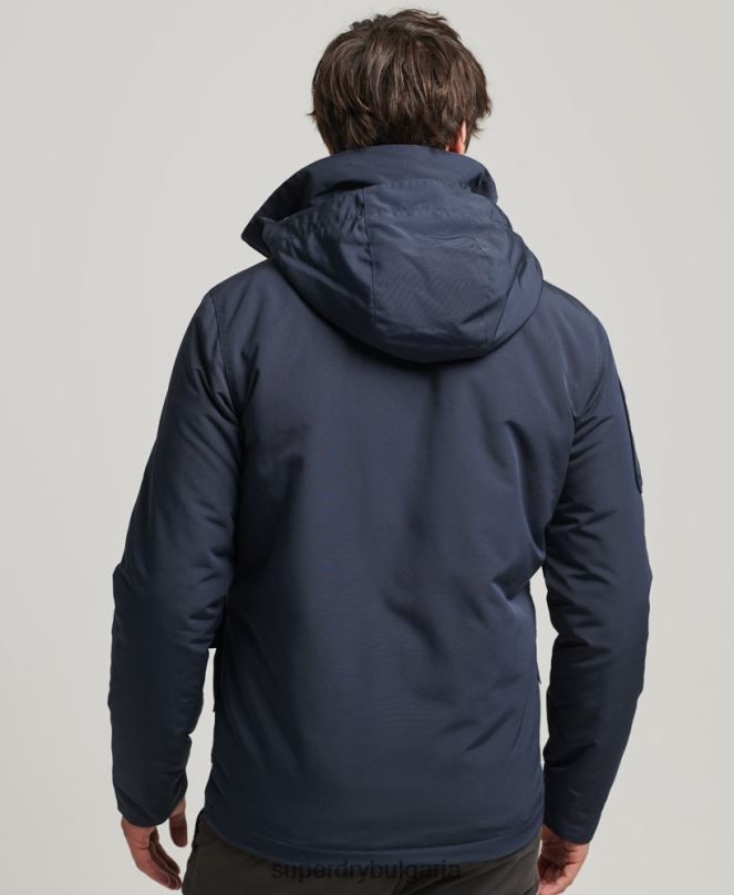 Superdry облекло N00H1092 военноморски флот мъже ultimate sd яке с ветровка