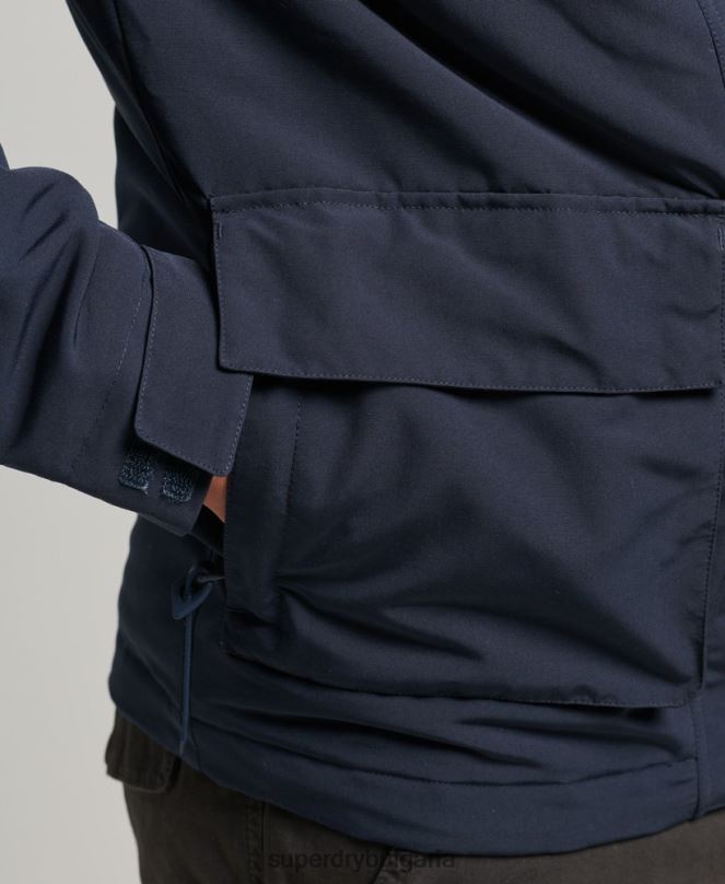Superdry облекло N00H1092 военноморски флот мъже ultimate sd яке с ветровка