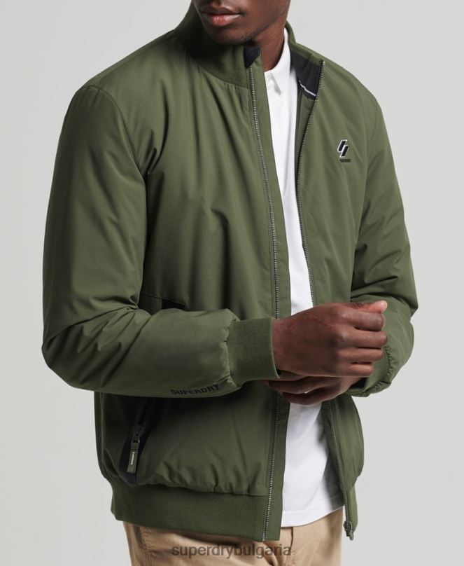 Superdry облекло N00H1096 каки мъже кодово тренировъчно яке харингтън