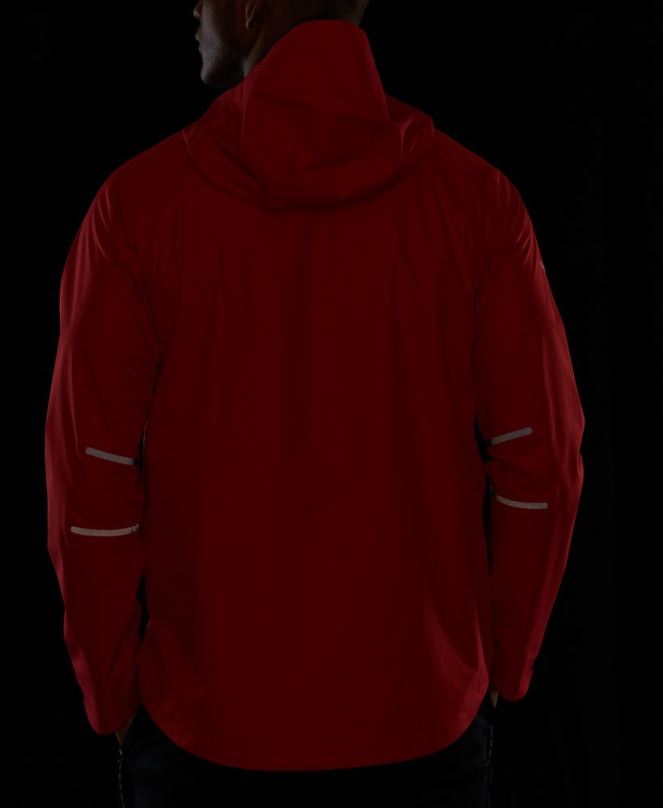 Superdry облекло N00H1110 червен мъже водоустойчиво яке