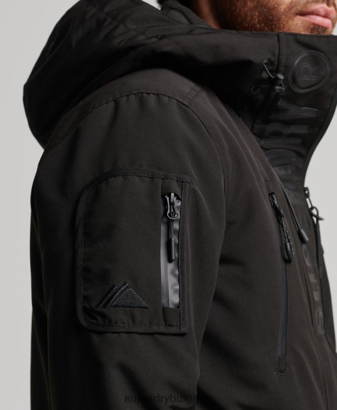 Superdry облекло N00H1119 черен мъже ultimate sd яке с ветровка