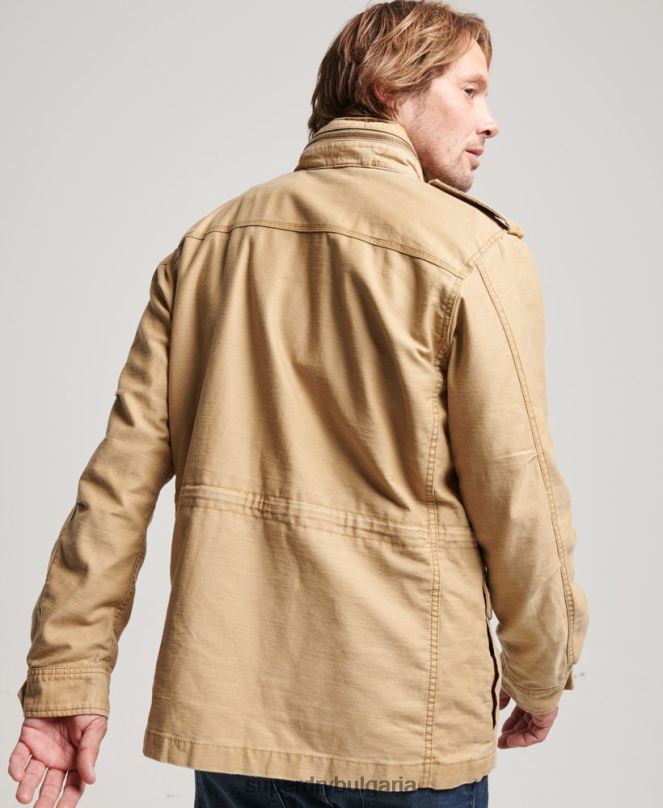 Superdry облекло N00H1127 тен мъже военно яке m65