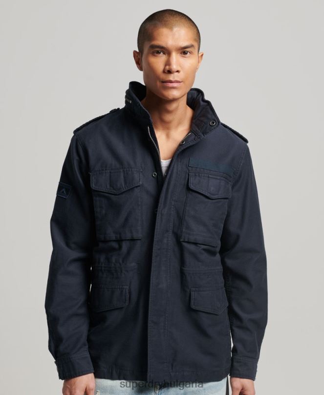 Superdry облекло N00H1130 военноморски флот мъже военно яке m65