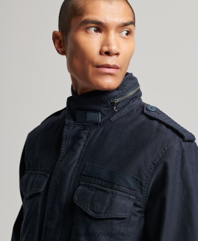 Superdry облекло N00H1130 военноморски флот мъже военно яке m65
