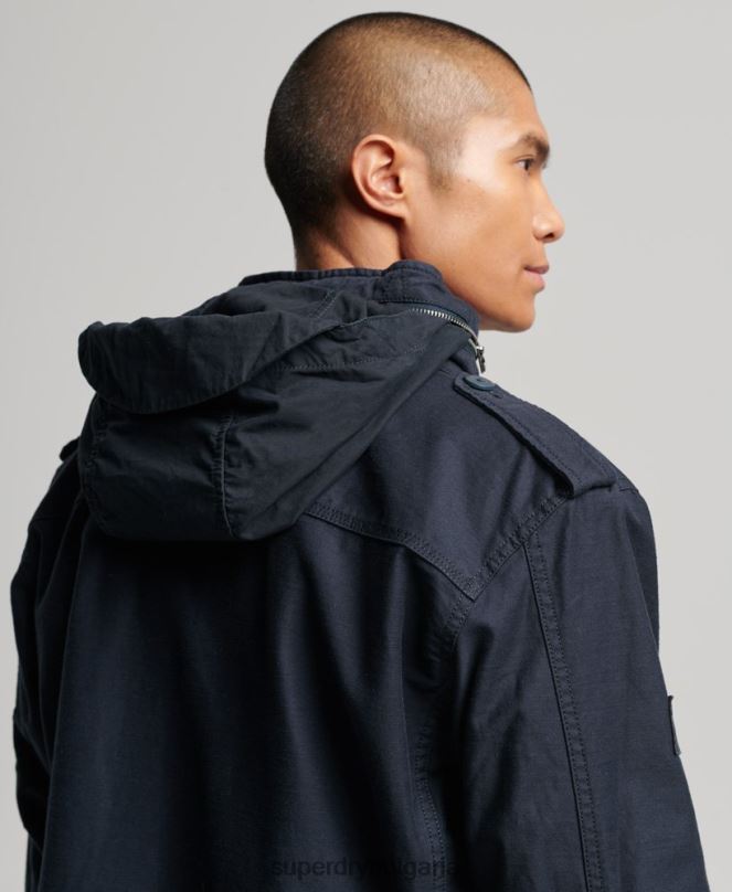 Superdry облекло N00H1130 военноморски флот мъже военно яке m65