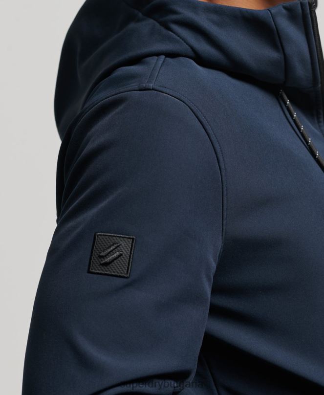 Superdry облекло N00H1139 военноморски флот мъже кодово тек трекер яке