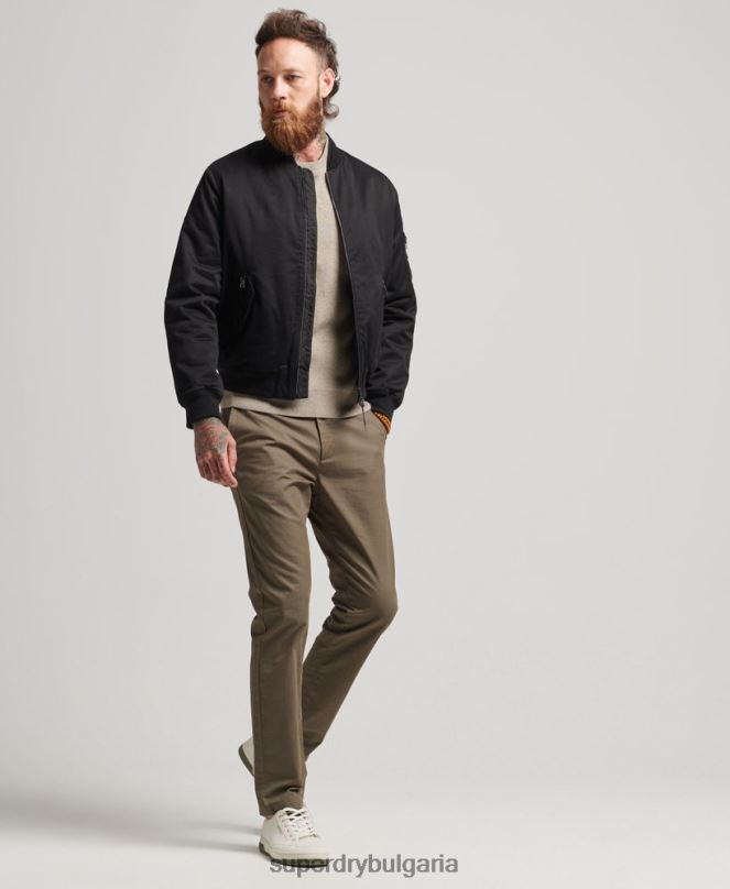 Superdry облекло N00H1142 черен мъже студио ma1 бомбардировач