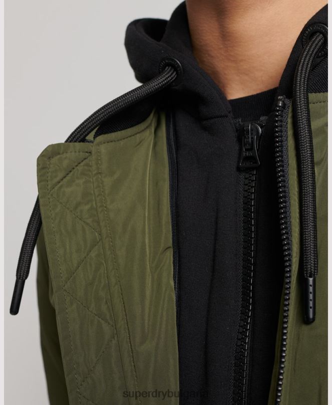 Superdry облекло N00H1144 каки мъже военно бомбено яке