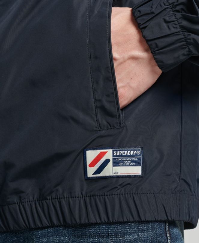 Superdry облекло N00H1153 военноморски флот мъже спортно яке