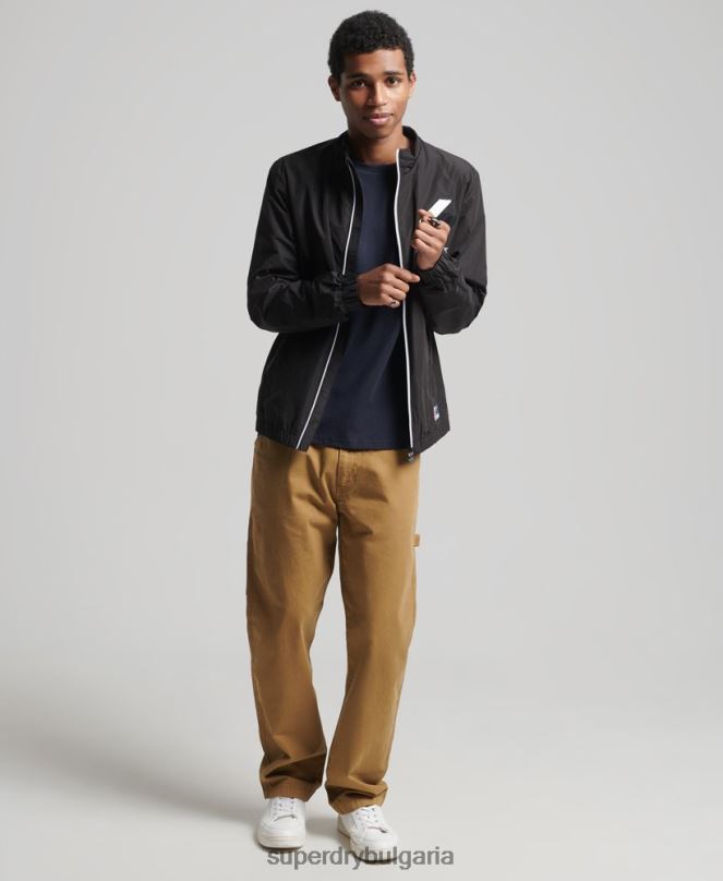 Superdry облекло N00H1172 черен мъже спортно яке
