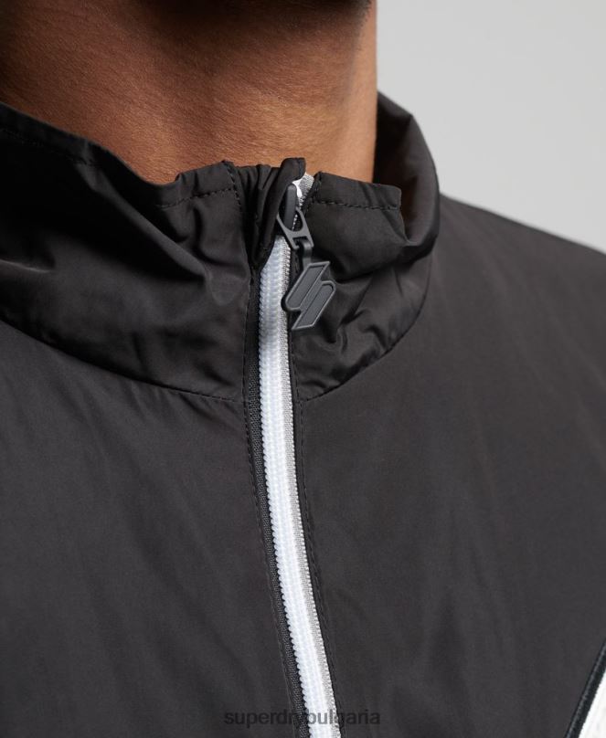 Superdry облекло N00H1172 черен мъже спортно яке