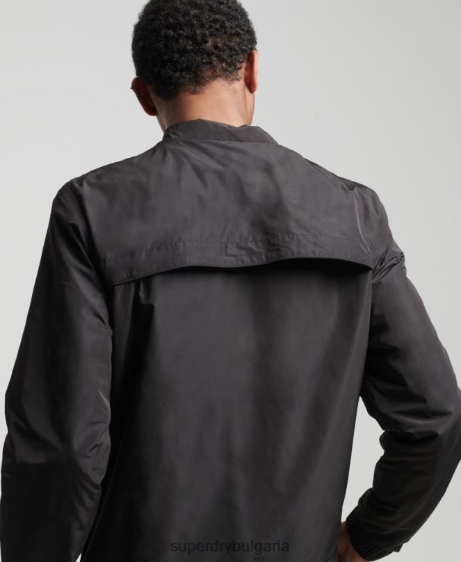 Superdry облекло N00H1172 черен мъже спортно яке