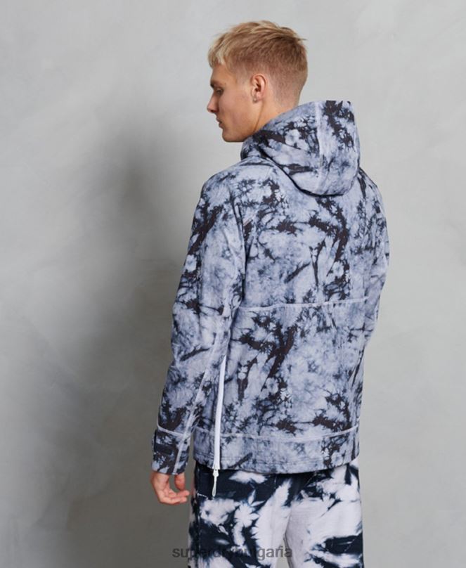Superdry облекло N00H1182 тъмно сив мъже контрастно горно яке