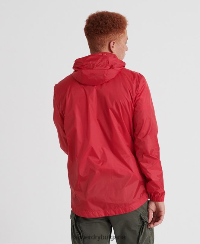 Superdry облекло N00H1186 червен мъже опаковани в морето cagoule