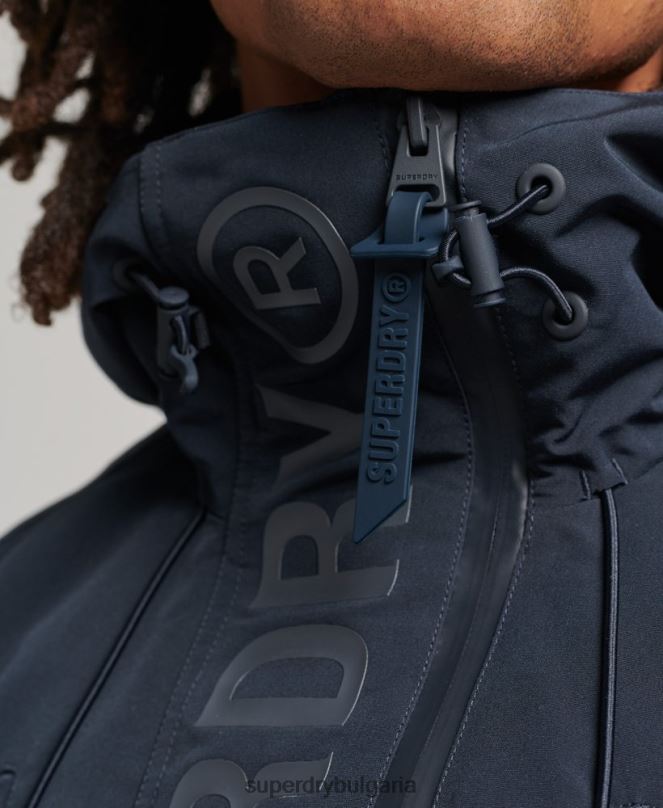 Superdry облекло N00H4444 военноморски флот мъже ultimate sd яке с ветровка