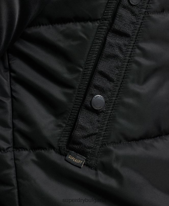 Superdry облекло N00H4447 тъмно сив мъже яке чинук парка