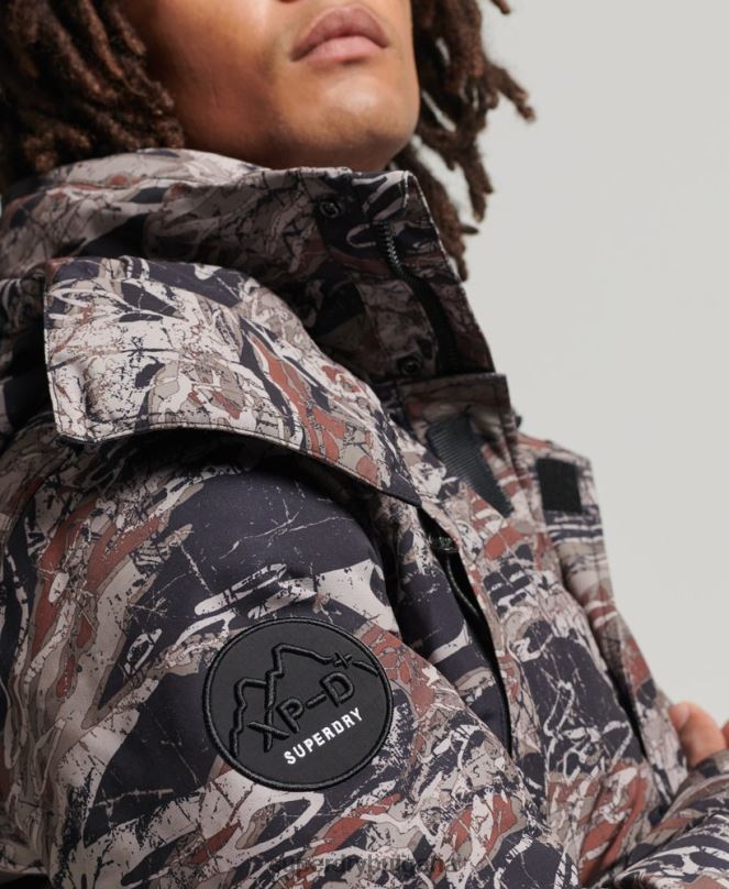 Superdry облекло N00H4449 зелено мъже експедиция everest bomber подплатено яке