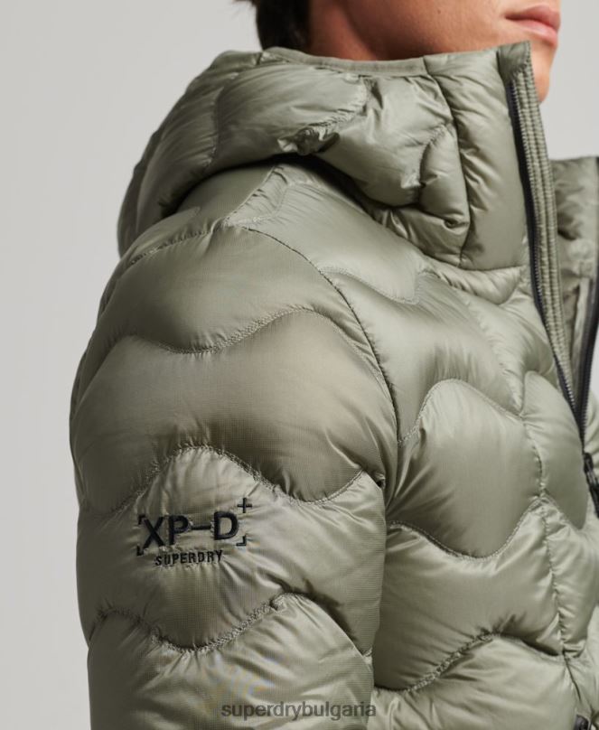 Superdry облекло N00H4468 каки мъже xpd пухено яке