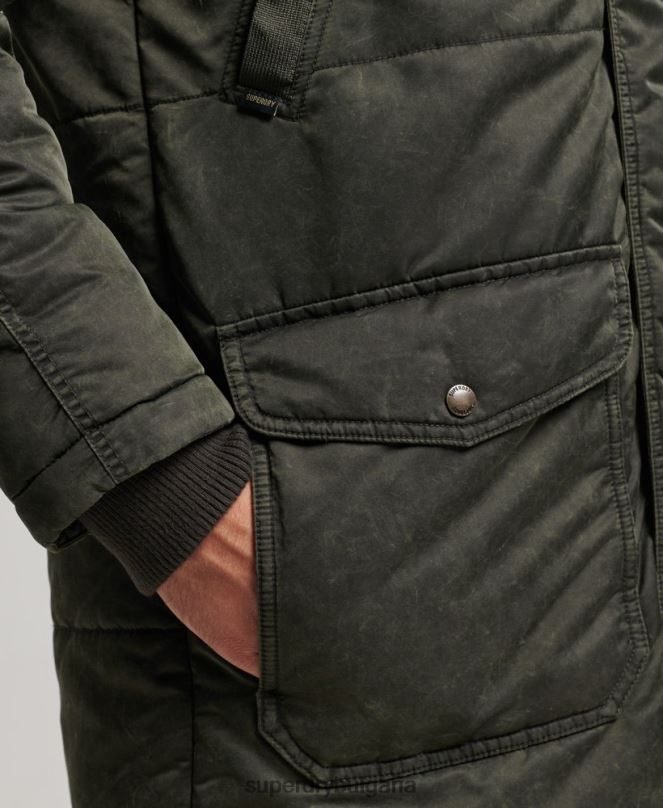 Superdry облекло N00H4479 каки мъже яке чинук парка