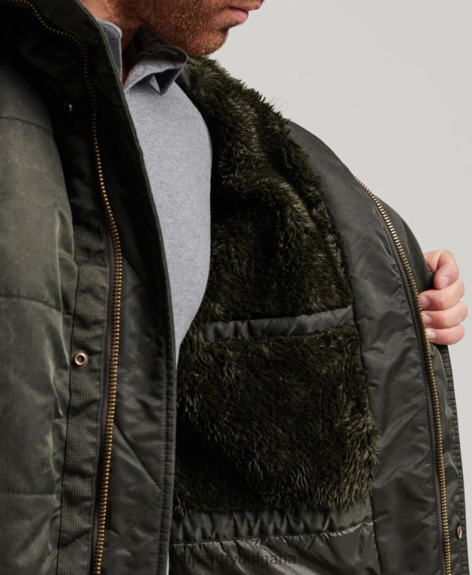 Superdry облекло N00H4479 каки мъже яке чинук парка
