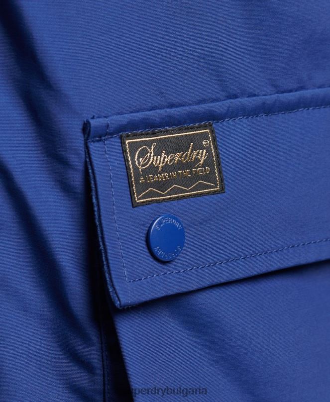 Superdry облекло N00H4480 военноморски флот мъже яке с планинска подплата