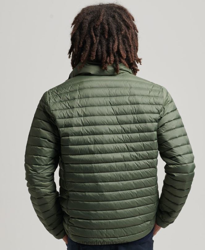 Superdry облекло N00H4504 каки мъже tech core пухено яке