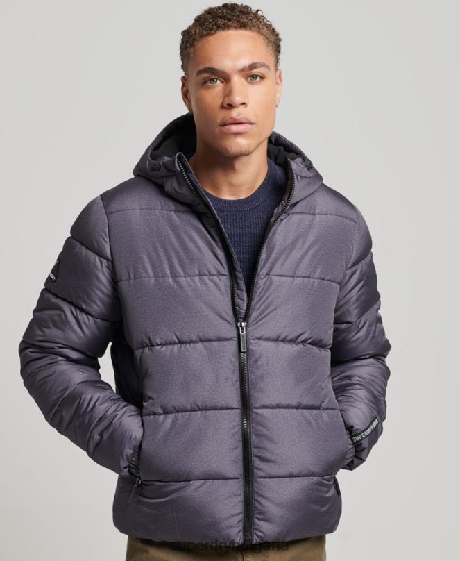 Superdry облекло N00H4508 тъмно сив мъже спортен пуф