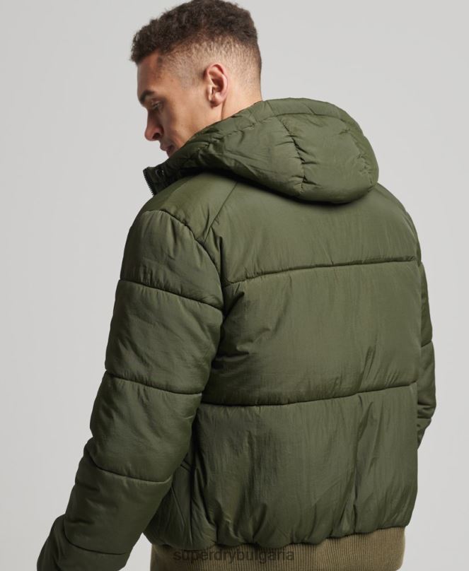 Superdry облекло N00H4521 каки мъже планинско яке за отдих