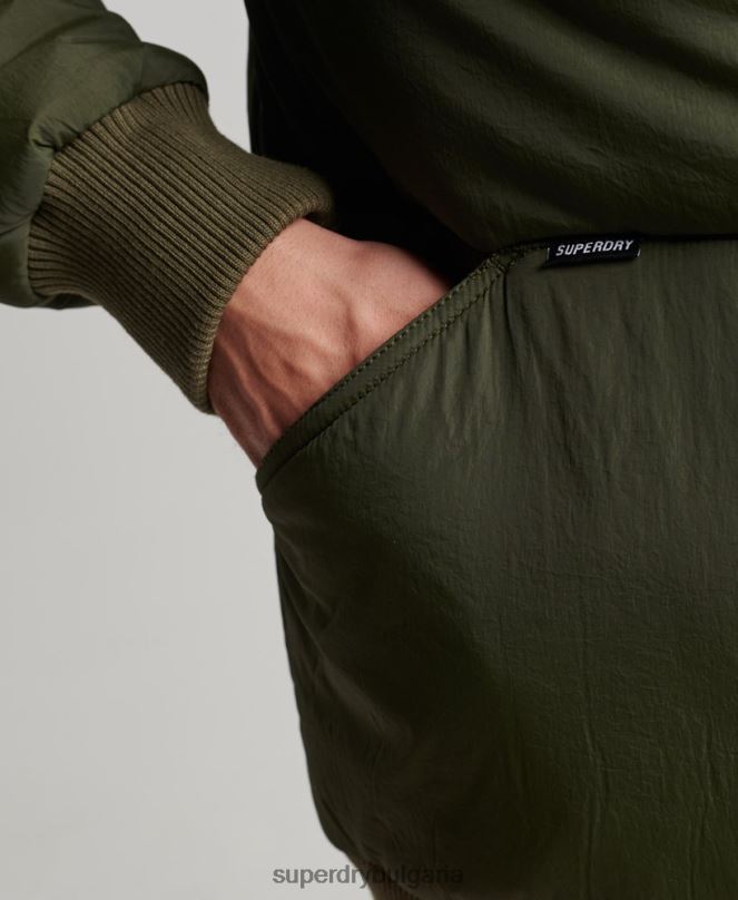 Superdry облекло N00H4521 каки мъже планинско яке за отдих