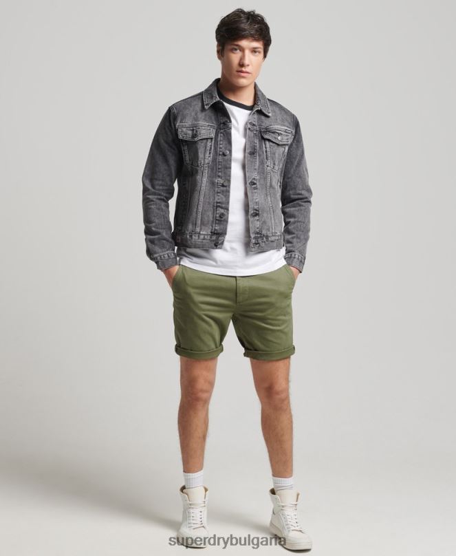 Superdry облекло N00H4530 черен мъже яке за шофьор на камион